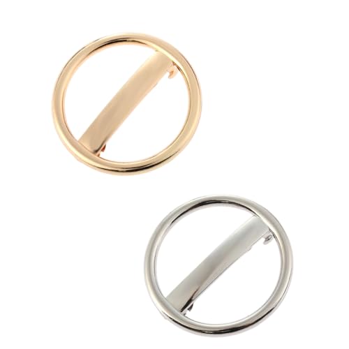 PENIKOKO 2 Stück Metal Circle Hair Clips Damen Französische Haarklammern aus Langlebigem Metalllegierung Modische Geometrische Haarspangen für Alltag Party und Schule Eleganter Haarschmuck PENIKOKO 2 Stück Metal Circle Hair Clips Damen Französische Haarklammern aus Langlebigem Metalllegierung Modische Geometrische Haarspangen für Alltag Party und Schule Eleganter Haarschmuck von PENIKOKO