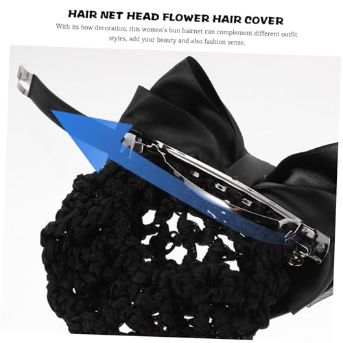 PENIKOKO 2 Stück Schwarzes Haarnetz mit Schleife Haarklammer für Damen Berufs haarhalter für Krankenschwestern Stewardessen Bankangestellte Praktisch und Komfortabel für Dutt frisuren PENIKOKO 2 Stück Schwarzes Haarnetz mit Schleife Haarklammer für Damen Berufs haarhalter für Krankenschwestern Stewardessen Bankangestellte Praktisch und Komfortabel für Dutt frisuren von PENIKOKO