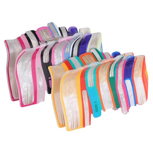 PENIKOKO 2stücke Buch-haarklammer Haarklammern in Buchform Kreative Haarklammern Zum Schulanfang Haarschmuck Für Lehrer Für Frauen Süße von PENIKOKO