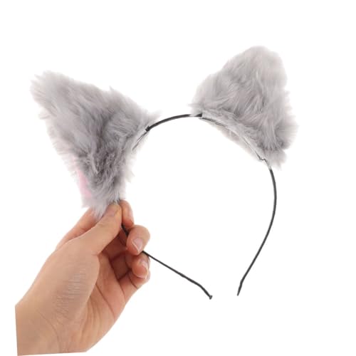 PENIKOKO 2 Stück Teiliges Plüsch Katzenohren Stirnband Verstellbarer Weicher und Bequemer Haarreif für Halloween Cosplay und Partys Kuscheliges Tierohren Accessoire in PENIKOKO 2 Stück Teiliges Plüsch Katzenohren Stirnband Verstellbarer Weicher und Bequemer Haarreif für Halloween Cosplay und Partys Kuscheliges Tierohren Accessoire in von PENIKOKO