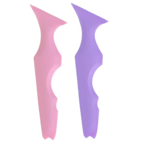 PENIKOKO 2 Stück Teiliges Silikon Eyeliner Schablonen Langlebige Makeup Hilfsmittel für Präzises Augen und Lippen Make Up Ergonomisch Wiederverwendbar für Anfänger und Professionelle von PENIKOKO