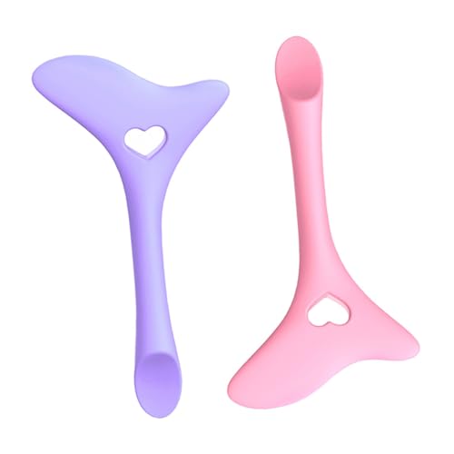 PENIKOKO 2 Stück Teiliges Silikon Eyeliner Schablonen Multifunktionale Make Up Hilfsmittel mit Ergonomischer Augenform Wasserfestes Präzises Augen Make Up Werkzeug für Anfänger und Profis von PENIKOKO