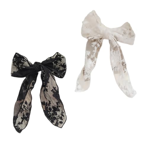 PENIKOKO 2 Stück Teiliges Stilvolle Haarklammern mit Spitzen bogen design Modische Haarschmuck accessoires für Damen Geeignet für Outdoor und Vielseitige Frisuren Schicke von PENIKOKO