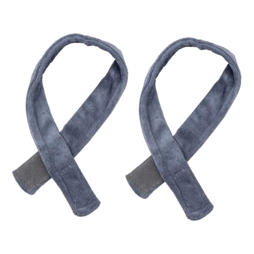 PENIKOKO 2 Stück Verstellbare Elastische Haarturban aus Saugfähigem Baumwollstoff Multifunktionales Stirnband für Gesichtswäsche Make Up und Spa Komfortabel für Damen und Beauty von PENIKOKO