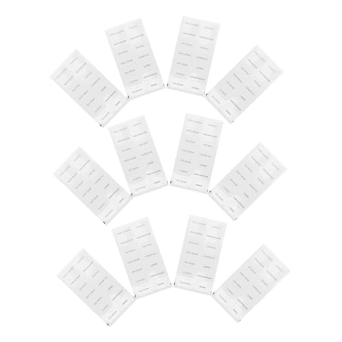 PENIKOKO 20 Blatt Teiliges Reise Toilettenartikel Etiketten Transparente Vielseitig Haftende Aufkleber für Shampoo und Kosmetikflaschen Geeignet für Reisebehälter zur Vermeidung von von PENIKOKO