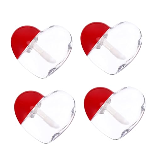 PENIKOKO 20 Stück Herzförmige Lippenpflege Behälter Lippenfarbe Fläschchen Lipgloss Tube DIY Tragbar Leicht Makeup Nachfüllbar Für Damen Reise von PENIKOKO