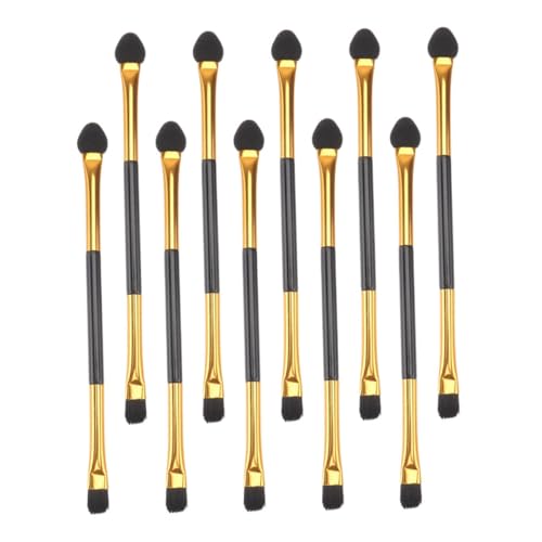 PENIKOKO 20 Stück Teiliges Doppelkopf Lidschatten Pinsel Langlebige Professionelle Make Up Bürsten für Augen Praktisch für Alltag Hochzeit Party und Make Up Künstler von PENIKOKO