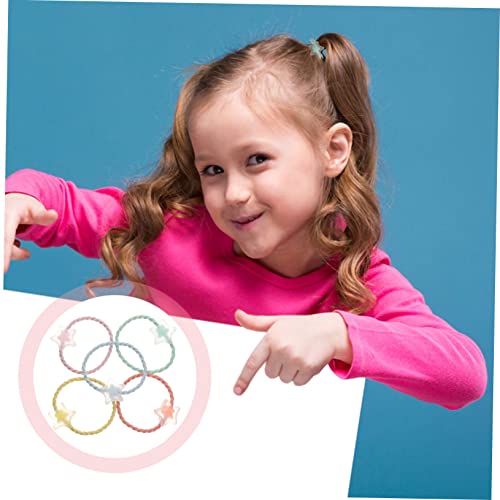 PENIKOKO 20 Stück Teiliges Elastische Transparente Haargummis Leichte Dehnbare Haarschlaufen für Damen und Mädchen Vielseitig für Haartypen Langlebig und Farbintensiv von PENIKOKO