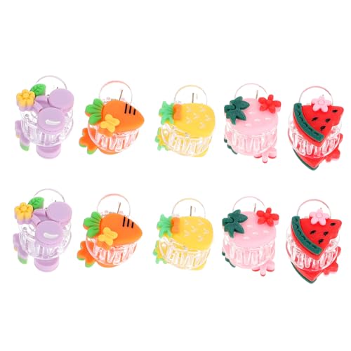 PENIKOKO 20 Stück Teiliges Mini haarspangen Junge Mädchen und Mädchen Niedliche Cartoon haarclips aus Resin Vielseitige Kleine Haarklammern für Dünnes und Dickes Haar für Täglichen von PENIKOKO
