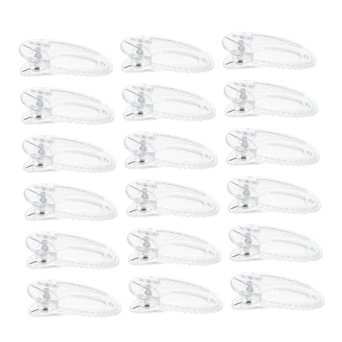 PENIKOKO 20 Stück Teiliges Transparente Alligator Haarclips für Kleinkinder Kleine Haarklammern mit Sicherem Griff Kinderfreundlich Leichte Mini Haarschmuck Accessoires für Mädchen Alltag von PENIKOKO