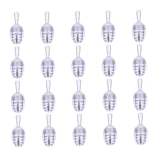 PENIKOKO 20stücke Transparente Diy Lip Gloss Flaschen Kunststoff Lip Balsam Tubes Behälter Für Lipgloss Und Lippenöl Wiederverwendbar Und Umweltfreundlich Für Täglichen Gebrauch Und Reisen von PENIKOKO