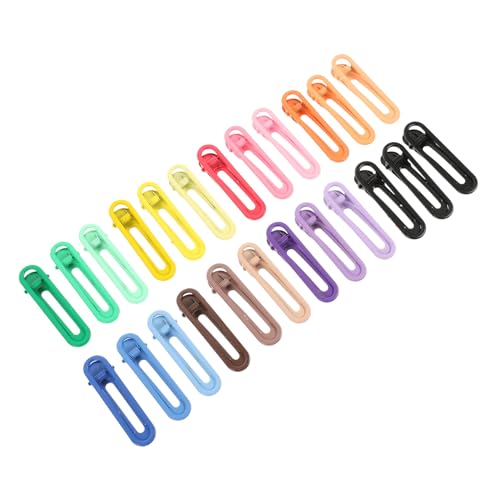 PENIKOKO 24 Stück Teiliges Haarklammer Bunte Pastellfarbene Ovale Haarklammern Rutschfeste Kleine Haarspangen für Mädchen Vielseitige Haarschmuck Accessoires Geeignet für Zöpfe und PENIKOKO 24 Stück Teiliges Haarklammer Bunte Pastellfarbene Ovale Haarklammern Rutschfeste Kleine Haarspangen für Mädchen Vielseitige Haarschmuck Accessoires Geeignet für Zöpfe und von PENIKOKO