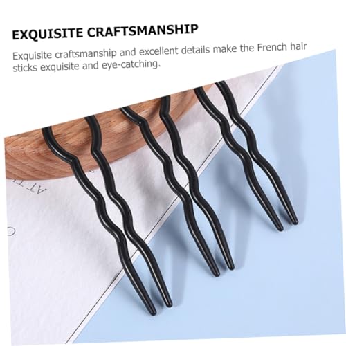 PENIKOKO 24 Stück Teiliges U förmiges Haarnadeln für Frauen Leichte Haarforken zum Schnellen Duttstyling Vielseitig Einsetzbar für Hochzeit Party und Alltag Schwarzes Haarschmuck PENIKOKO 24 Stück Teiliges U förmiges Haarnadeln für Frauen Leichte Haarforken zum Schnellen Duttstyling Vielseitig Einsetzbar für Hochzeit Party und Alltag Schwarzes Haarschmuck von PENIKOKO