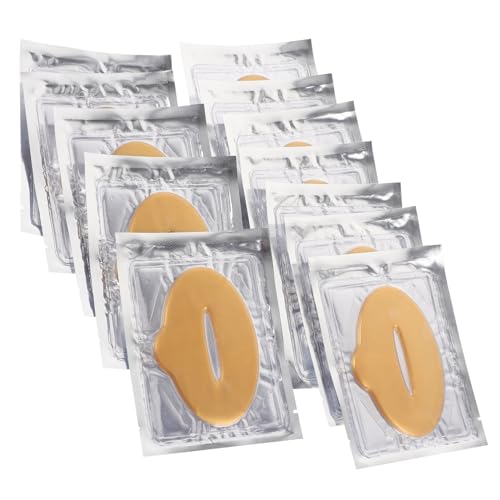 PENIKOKO 25stücke Exfolierende Lippenmaske Feuchtigkeitsspendende Lip Caring Gel Masken Pflege Für Trockene Lippen Für Frauen Und Tägliche Anwendung von PENIKOKO