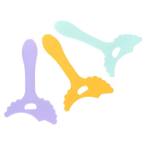 PENIKOKO 3 Stck Wiederverwendbare Silikon Eyeliner Schablonen Multifunktionales Make Up Werkzeug mit Glatter Oberfläche Hautfreundlich und Einfach zu Reinigen für Anfänger und Profis von PENIKOKO