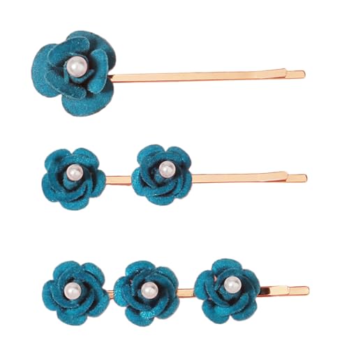 PENIKOKO 3 Stück Teiliges Perlen Blumen Haarspangen Rosen Haarschmuck Damen Hochzeit Party Haarnadeln Elegant Modisch Vielseitig für Braut und Alltag PENIKOKO 3 Stück Teiliges Perlen Blumen Haarspangen Rosen Haarschmuck Damen Hochzeit Party Haarnadeln Elegant Modisch Vielseitig für Braut und Alltag von PENIKOKO