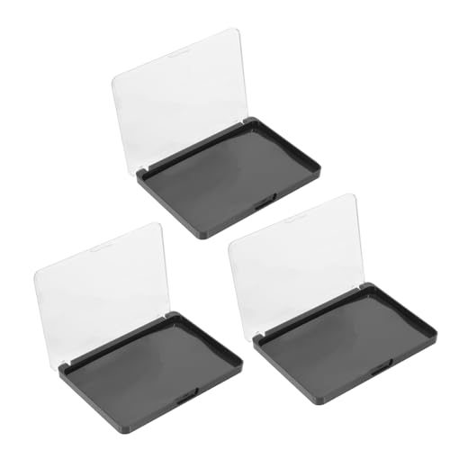 PENIKOKO 3stücke Leere Magnetische Lidschattenpalette Transparenter Deckel Lidschattenhalter Make-up-Palette Organizer PENIKOKO 3stücke Leere Magnetische Lidschattenpalette Transparenter Deckel Lidschattenhalter Make-up-Palette Organizer von PENIKOKO