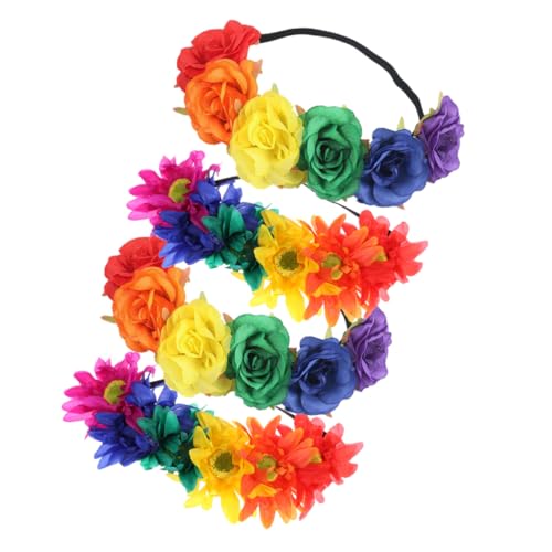 PENIKOKO 4 Stück Teiliges Bunte Haarbänder Braut Haarschmuck für Hochzeit Festliche Anlässe Damen und Mädchen Komfortabel und Langlebig von PENIKOKO