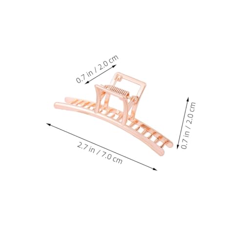 PENIKOKO 4 Stück Teiliges Großer Metall haarspangen Stilvolle Legierungs jaw Clips für Damen und Mädchen Modische Ponytail Clips Langlebig und Einfach zu Verwenden als Haarschmuck für von PENIKOKO