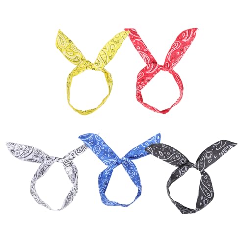 PENIKOKO 5 Stück Teiliges Twisted Bow Haarbänder mit Draht Modische Boho stirnbänder für Frauen und Mädchen Elastisch Gedrehtes Bunny Ear Design Vielseitige Haarschmuck Accessoires für PENIKOKO 5 Stück Teiliges Twisted Bow Haarbänder mit Draht Modische Boho stirnbänder für Frauen und Mädchen Elastisch Gedrehtes Bunny Ear Design Vielseitige Haarschmuck Accessoires für von PENIKOKO