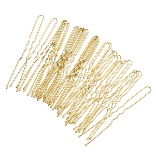 PENIKOKO 50 Stück U Förmige Haarnadeln aus Metall Haarnadeln für Damen und Mädchen Robuste Haarforken für Dutt Frisuren Leichtes Design Stabiles Haarzubehör für festen Griff und Stilvolle von PENIKOKO