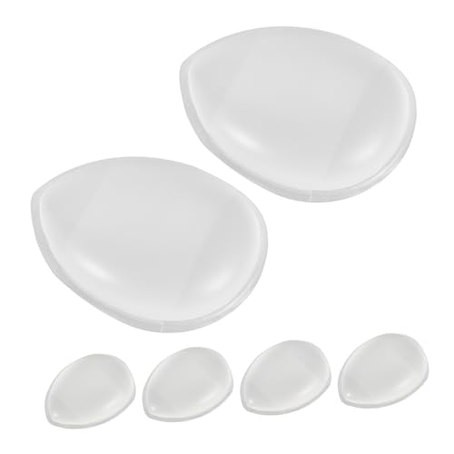 PENIKOKO 6 Stück Daumenpolster Aus Silikon Pulver Puff Rosa Kissen Finger Mini Machen Kosmetik Reiben Puderquaste Puderapplikator Kraftstoß Make-up-pads Beauty-tools Kieselgel Transparent PENIKOKO 6 Stück Daumenpolster Aus Silikon Pulver Puff Rosa Kissen Finger Mini Machen Kosmetik Reiben Puderquaste Puderapplikator Kraftstoß Make-up-pads Beauty-tools Kieselgel Transparent von PENIKOKO