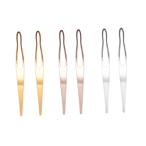 PENIKOKO 6 Stück Teiliges Dreadlocks Häkelnadel aus Leichte Handliche Crochet Hooks für Haare Geeignet zum Einflechten von Zöpfen Haarsträhnen und Braids Ergonomisches Design in Gold PENIKOKO 6 Stück Teiliges Dreadlocks Häkelnadel aus Leichte Handliche Crochet Hooks für Haare Geeignet zum Einflechten von Zöpfen Haarsträhnen und Braids Ergonomisches Design in Gold von PENIKOKO