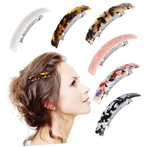 PENIKOKO 6Stücke Vintage Haarklammern aus Acetat und Haarspangen für Damen für Stilvolle Haarschmuck Dekorationen PENIKOKO 6Stücke Vintage Haarklammern aus Acetat und Haarspangen für Damen für Stilvolle Haarschmuck Dekorationen von PENIKOKO
