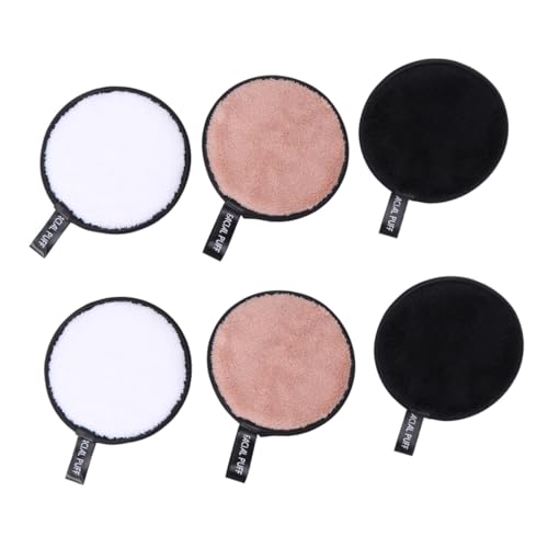 PENIKOKO 6stücke Doppelseitige Make-up-entferner-pads Faser-puderquasten Waschbare Gesichtsreinigungspads Für Damen Gemischter Stil PENIKOKO 6stücke Doppelseitige Make-up-entferner-pads Faser-puderquasten Waschbare Gesichtsreinigungspads Für Damen Gemischter Stil von PENIKOKO