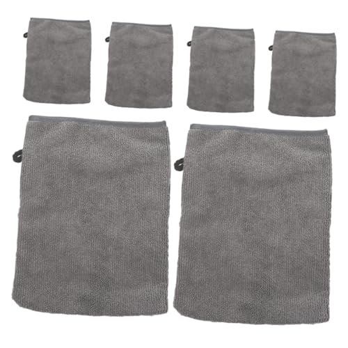 PENIKOKO 6stücke Mikrofaser Gesichtsreinigungshandschuhe Wiederverwendbare Make-up Entferner Handschuhe Gesichtspeeling Reinigungshandschuhe Hausgebrauch Zubehör PENIKOKO 6stücke Mikrofaser Gesichtsreinigungshandschuhe Wiederverwendbare Make-up Entferner Handschuhe Gesichtspeeling Reinigungshandschuhe Hausgebrauch Zubehör von PENIKOKO