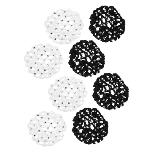 PENIKOKO 8stücke Ballett Haarnetz Für Damen Dutt-haarnetze Zum Tanzen Netz-haarnetz Aus Elastikmaterial Haarnetze Für Dutt-abdeckungen Für Balletttänze Haarnetze Für Dutt von PENIKOKO