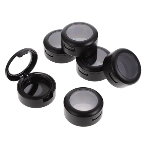 PENIKOKO 8 Stück Teiliges Lidschatten Etui Kompakter Make Up Organizer aus Langlebigem Material Praktischer Aufbewahrungsbehälter für Kleine Kosmetika für Zuhause Weiß von PENIKOKO