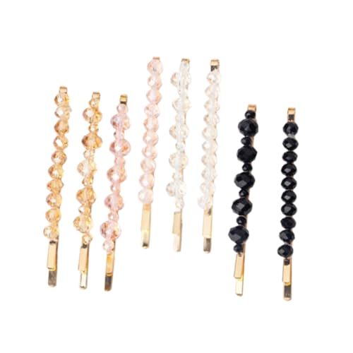PENIKOKO 8 Stück Teiliges Strass Haarklammern Damen Transparente Glitzer haarspangen aus Hochwertiger Legierung Langlebig und Leicht Eleganter Haarschmuck für Party Festival und Alltag von PENIKOKO
