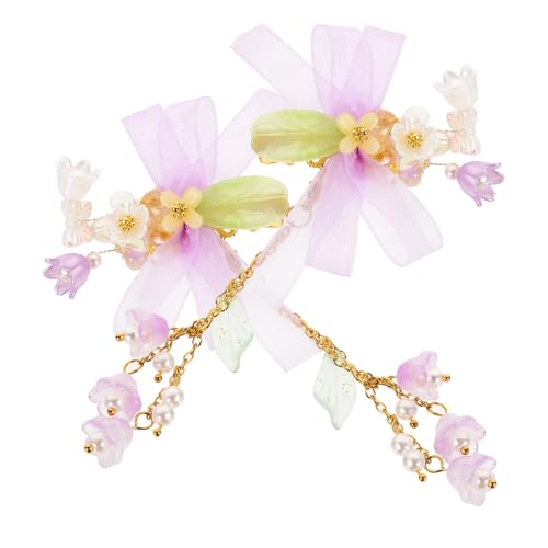PENIKOKO Blumige Haarklammern mit Quasten für Mädchen Sichere Kinderhaarbänder Vielseitig für Langes und Kurzes Haar Dekorative Haarschmuck Accessoires Komfortabel und Fest Haltend PENIKOKO Blumige Haarklammern mit Quasten für Mädchen Sichere Kinderhaarbänder Vielseitig für Langes und Kurzes Haar Dekorative Haarschmuck Accessoires Komfortabel und Fest Haltend von PENIKOKO