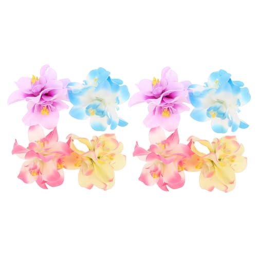 PENIKOKO Boho Orchideen Haarclip Fach Künstlichen Blumen Lebensecht Gestaltete Haarblumen für Frauen Tropischer Look für Strandurlaub Party Hochzeit und Alltag von PENIKOKO