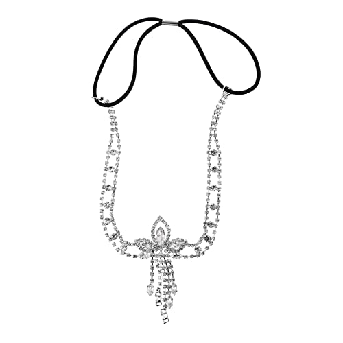PENIKOKO Braut Haarkette mit Strass Leichter Besetzter Wasserfall Haarschmuck für Hochzeit Braut und Brautjungfern Vielseitiges Schmuck Accessoire für Feier Fotoshooting Party und PENIKOKO Braut Haarkette mit Strass Leichter Besetzter Wasserfall Haarschmuck für Hochzeit Braut und Brautjungfern Vielseitiges Schmuck Accessoire für Feier Fotoshooting Party und von PENIKOKO