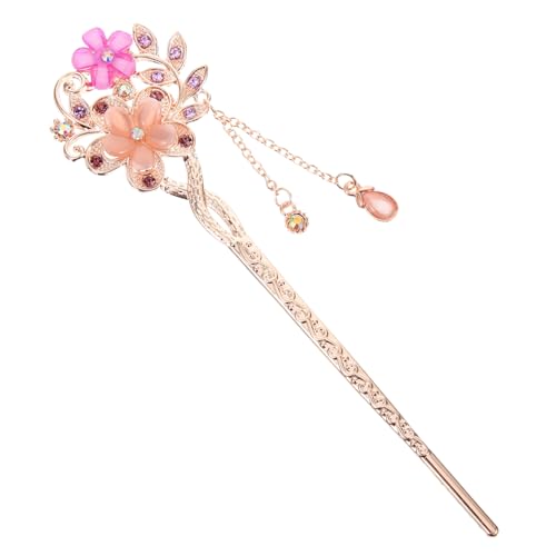 PENIKOKO Chinesische Vintage Haarnadel mit Cat Eye Blumen Haarstab Ethno Stil Langlebiger Haarschmuck für Damen Dekorativer Haarnadelstab für Stilvolle Hochsteckfrisuren PENIKOKO Chinesische Vintage Haarnadel mit Cat Eye Blumen Haarstab Ethno Stil Langlebiger Haarschmuck für Damen Dekorativer Haarnadelstab für Stilvolle Hochsteckfrisuren von PENIKOKO