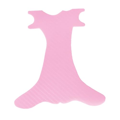 PENIKOKO Dademanerschablungsherrscher Augenbrauenschablone Make-up-guide-tool Make -up -vorlage Lidschatten-schablonen Eyeliner-guide-make-up-tool Wimpernschild Lidschatten-schilder Rosa Pp von PENIKOKO