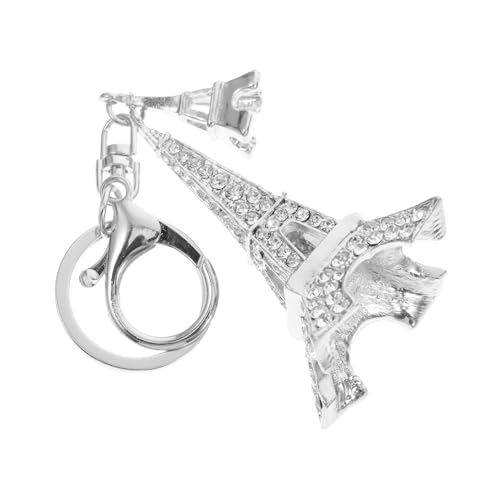 PENIKOKO Eiffelturm Schlüsselanhänger Strasssteinen Backpack Charm für Taschen und Schlüssel Perfektes für Frauen zu Besonderen Anlässen von PENIKOKO