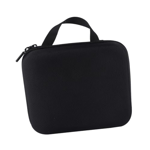 PENIKOKO Eva Aufbewahrungstasche für Ätherische Öle Fächer Stoßfest Langlebig Reisezubehör Kosmetikflaschen Organizer Schwarz für Zuhause und Unterwegs von PENIKOKO