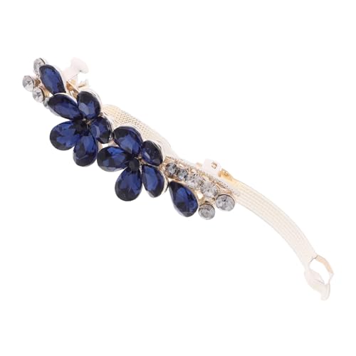 PENIKOKO Funkelnde Strass Haarspange Damen Bling Blumen Haarklammer für Hochzeit Party Alltag Mini Haarklammer Modischer Haarschmuck für Vielseitige Stylings PENIKOKO Funkelnde Strass Haarspange Damen Bling Blumen Haarklammer für Hochzeit Party Alltag Mini Haarklammer Modischer Haarschmuck für Vielseitige Stylings von PENIKOKO