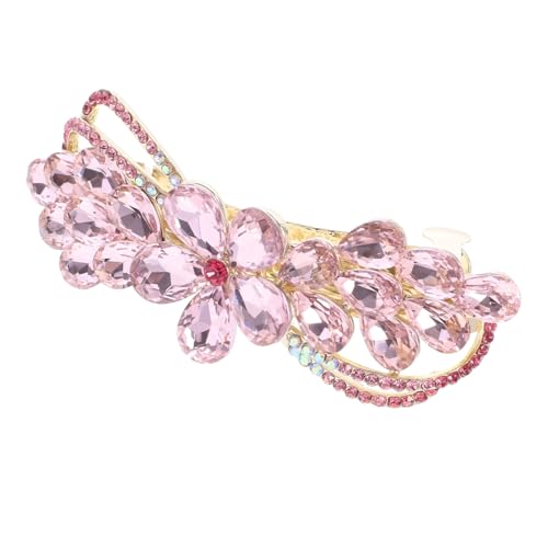 PENIKOKO Große Haarklammer mit Strasssteinen Federnder Haarclip für Frauen Eleganter Haarspangen clip für Volles Haar Vielseitiges Haarschmuck accessoire für Hochzeit Party und Alltag PENIKOKO Große Haarklammer mit Strasssteinen Federnder Haarclip für Frauen Eleganter Haarspangen clip für Volles Haar Vielseitiges Haarschmuck accessoire für Hochzeit Party und Alltag von PENIKOKO
