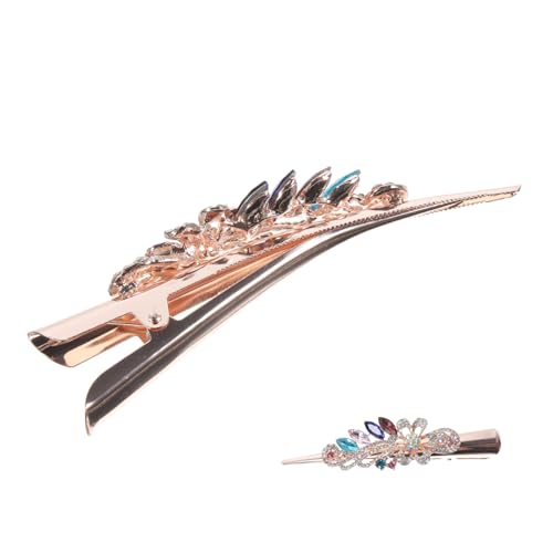 PENIKOKO Große Vintage Haarklammer mit Strass Rutschfeste Billed Hair Clamp für Dickes und Dünnes Haar Schonend zur Kopfhaut für Damen und Friseure Vielseitig für Alltag und Styling PENIKOKO Große Vintage Haarklammer mit Strass Rutschfeste Billed Hair Clamp für Dickes und Dünnes Haar Schonend zur Kopfhaut für Damen und Friseure Vielseitig für Alltag und Styling von PENIKOKO