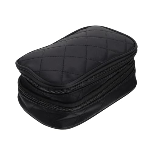 PENIKOKO Großer Kosmetik Organizer Damen wasserdichte Doppellagige Nylon Kosmetiktasche Reise Kulturbeutel Toilettenartikel Beutel Kompakt Leicht Robust für Makeup Pinsel Lippenstift PENIKOKO Großer Kosmetik Organizer Damen wasserdichte Doppellagige Nylon Kosmetiktasche Reise Kulturbeutel Toilettenartikel Beutel Kompakt Leicht Robust für Makeup Pinsel Lippenstift von PENIKOKO