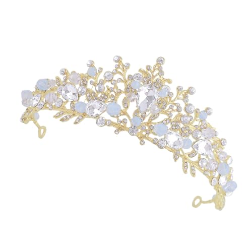 PENIKOKO Kinderkronen Für Mädchen Elegante Kopfbedeckung Aus Hochwertigem Material Kristall-krone Für Party-haarschmuck Zarter Haarschmuck Für Prinzessinnen von PENIKOKO
