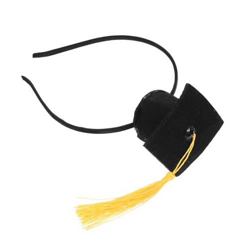 PENIKOKO Haarreifen Zum Abschlussfeier Haarschmuck Zum Abschluss Haarband Zum Abschluss Kreativer Doktorhut Kopfschmuck Stirnband Hut-design Aus Hochwertigen Materialien Langlebig Und von PENIKOKO