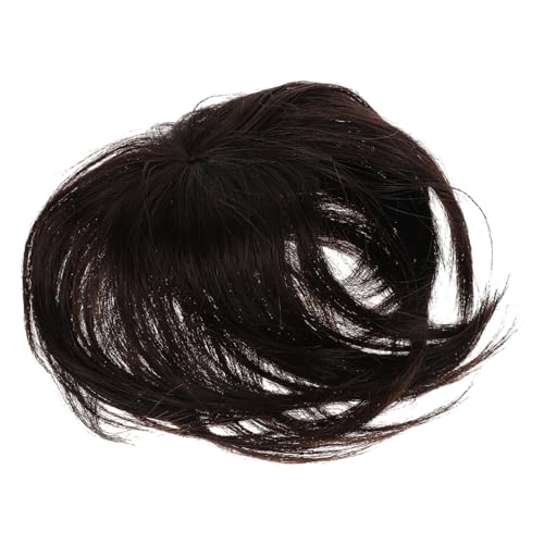 PENIKOKO Haartopper für Frauen Echthaar Haarteil mit Clip Dünnes Haar Abdeckend Graue Haare Kaschierend Leichtes Unsichtbares Haarstück für Oberkopf Einfach zu Tragen und Sicher Befestigt von PENIKOKO
