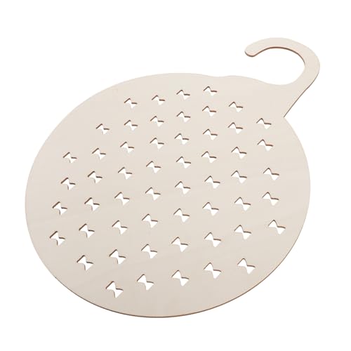 PENIKOKO Holz Haarschleifenhalter Hängend Langlebiger Haarclip Organizer für Mädchen Multifunktionale Aufbewahrung von Haarschmuck Haarspangen und Haargummis Platzsparend und Dekorativ von PENIKOKO