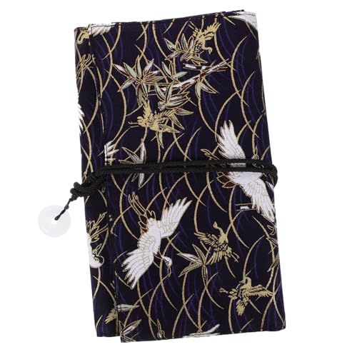 PENIKOKO Japanischer Stil Make Up Pinsel Aufbewahrungsrolle mit Fächern Langlebige Kosmetikpinsel Tasche aus Sicherem Material Tragbarer Lippenstift Organizer Praktische Schminktasche für PENIKOKO Japanischer Stil Make Up Pinsel Aufbewahrungsrolle mit Fächern Langlebige Kosmetikpinsel Tasche aus Sicherem Material Tragbarer Lippenstift Organizer Praktische Schminktasche für von PENIKOKO