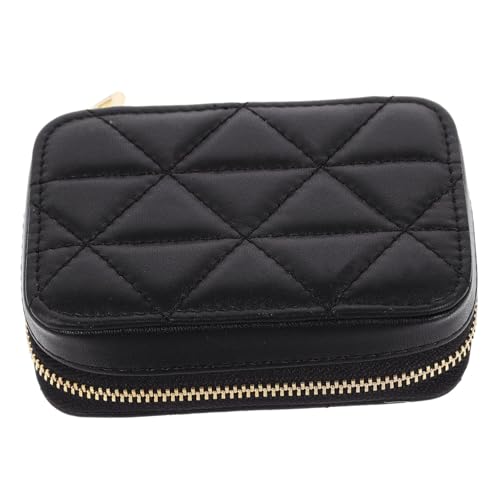 PENIKOKO Kleine Kosmetiktasche Damen Integriertem Spiegel Lippenstifthalter Reisetasche für Make Up Handliche Schminktasche mit Reißverschluss für Unterwegs und PENIKOKO Kleine Kosmetiktasche Damen Integriertem Spiegel Lippenstifthalter Reisetasche für Make Up Handliche Schminktasche mit Reißverschluss für Unterwegs und von PENIKOKO